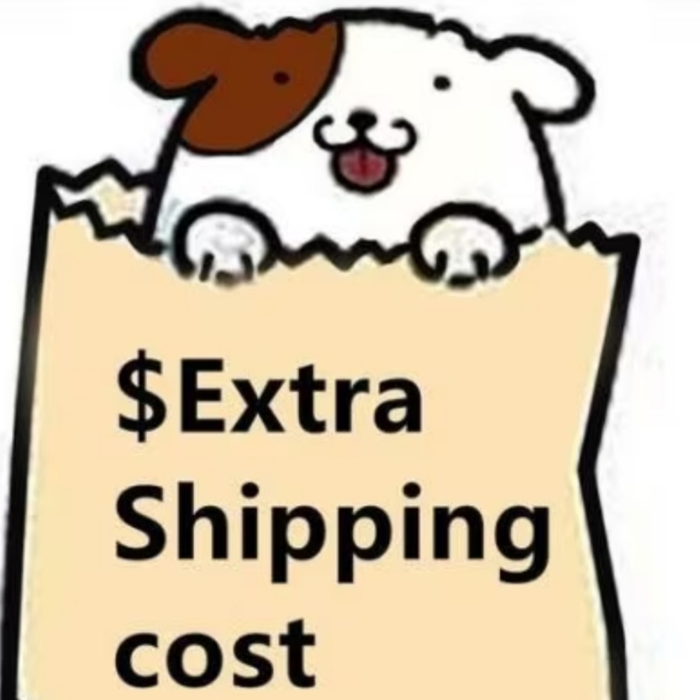 Extra shipping for weight and extra long  size packages 5lbs